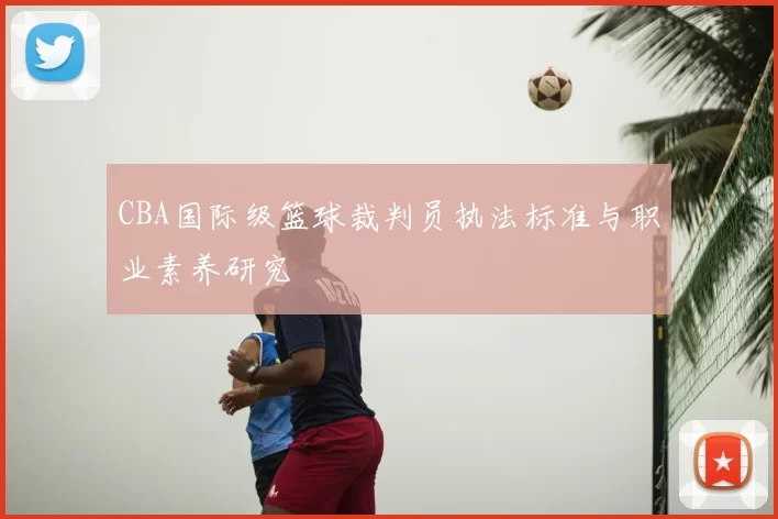CBA国际级篮球裁判员执法标准与职业素养研究