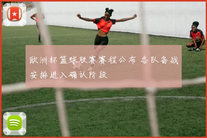 欧洲杯篮球联赛赛程公布 各队备战安排进入确认阶段